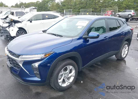 2024 Chevrolet Trax Fwd Sp из США, поврежденный, VIN KL77LFE22RC152857